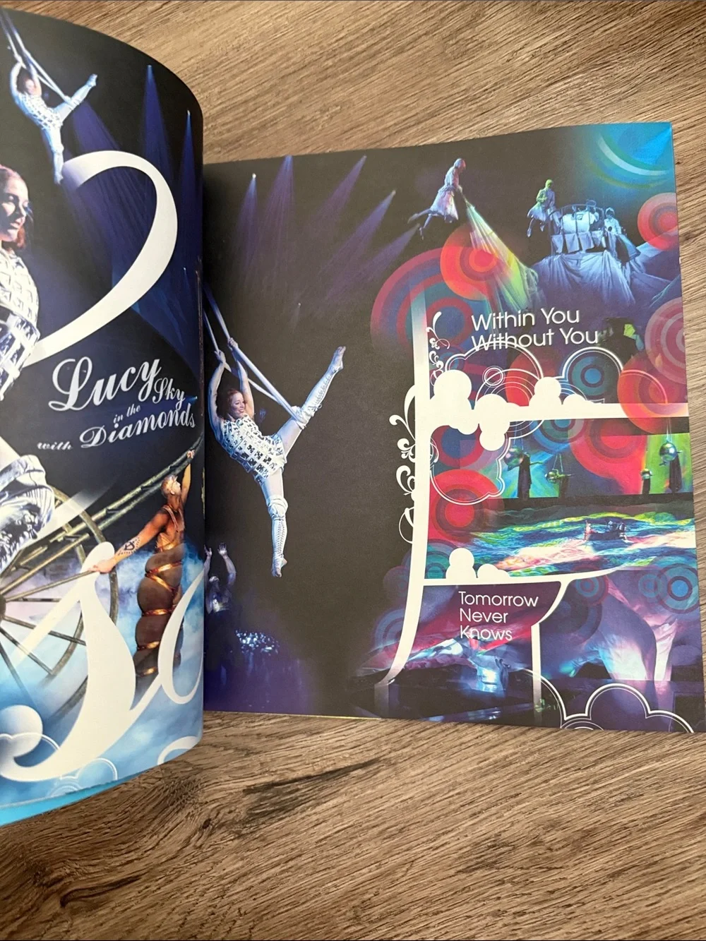 The Beatles LOVE Cirque du Soleil 2006 Souvenir Program Book The Mirage